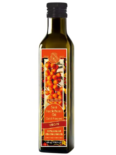 Algopix Similar Product 3 - Sea Buckthorn Oil Cold Pressed Virgin