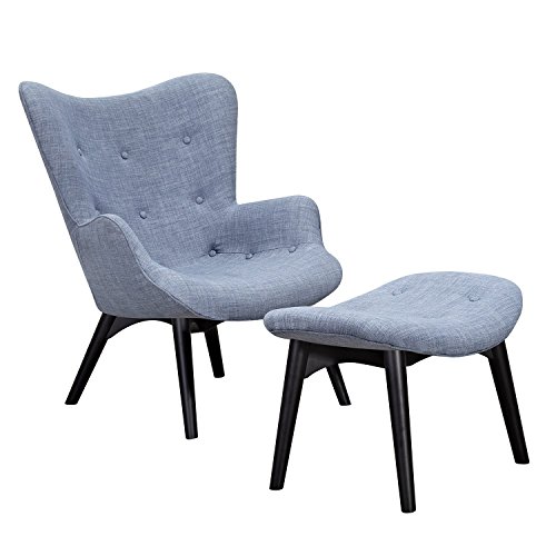 Algopix Similar Product 14 - NyeKoncept Aiden Chair in Slate Blue
