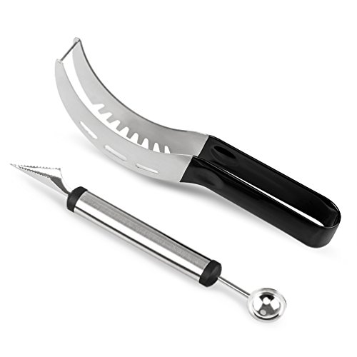 Algopix Similar Product 10 - Watermelon Slicer Melon Baller Top