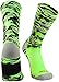 Algopix Similar Product 9 - TCK Woodland Camo Crew Socks Neon
