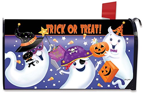 Algopix Similar Product 4 - Trick or Treat Halloween Mailbox Cover