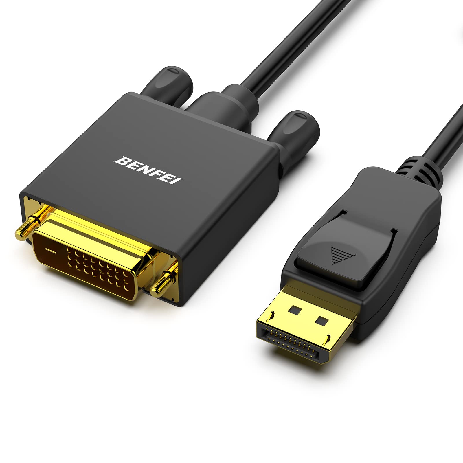 Algopix Similar Product 9 - BENFEI DisplayPort to DVI 6 Feet Cable