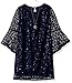 Algopix Similar Product 2 - Amy Byer Girls Big Bell Sleeve Crochet