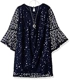 Algopix Similar Product 7 - Amy Byer Girls Big Bell Sleeve Crochet