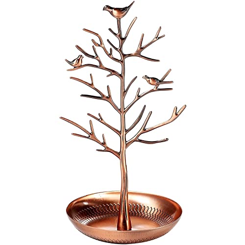 Algopix Similar Product 3 - Birds in Tree Jewelry Display