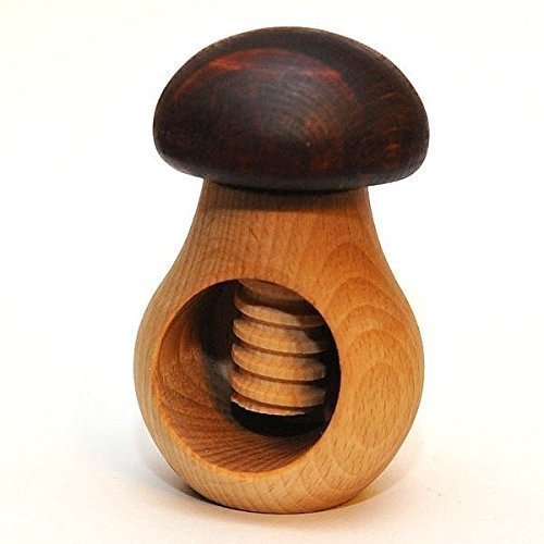 Algopix Similar Product 15 - Mushroom with Screw Organic wooden