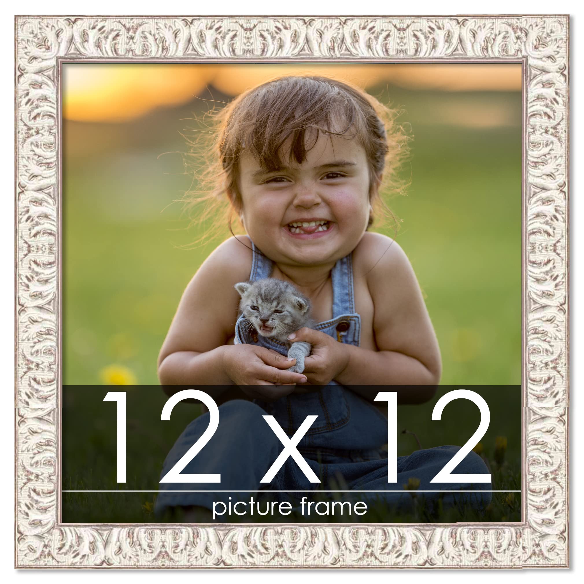 Algopix Similar Product 16 - Poster Palooza 12x12 Frame Gold Ornate