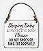 Algopix Similar Product 9 - Sleeping Baby  Protective Dogs 
