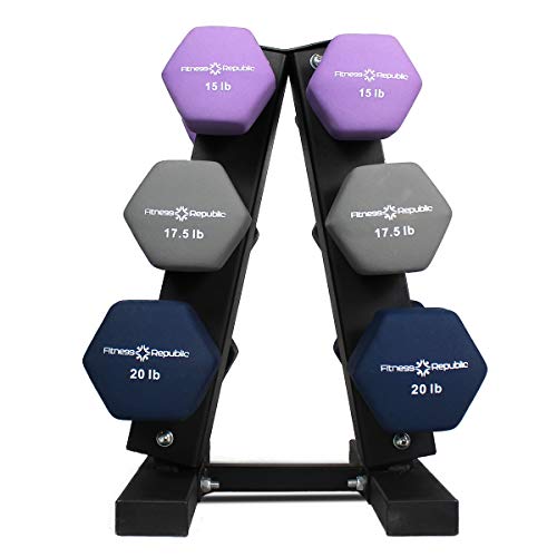 Algopix Similar Product 2 - Fitness Republic Solid Steel Dumbbell