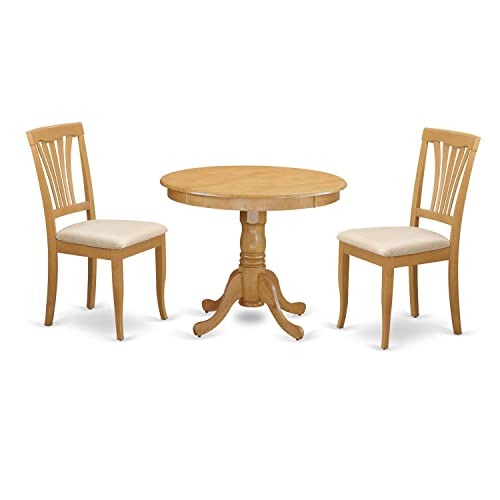 Algopix Similar Product 2 - East West Furniture ANAV3OAKC 3 Piece