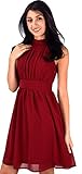 Algopix Similar Product 14 - Peach Couture Womens Chiffon Sleeveless