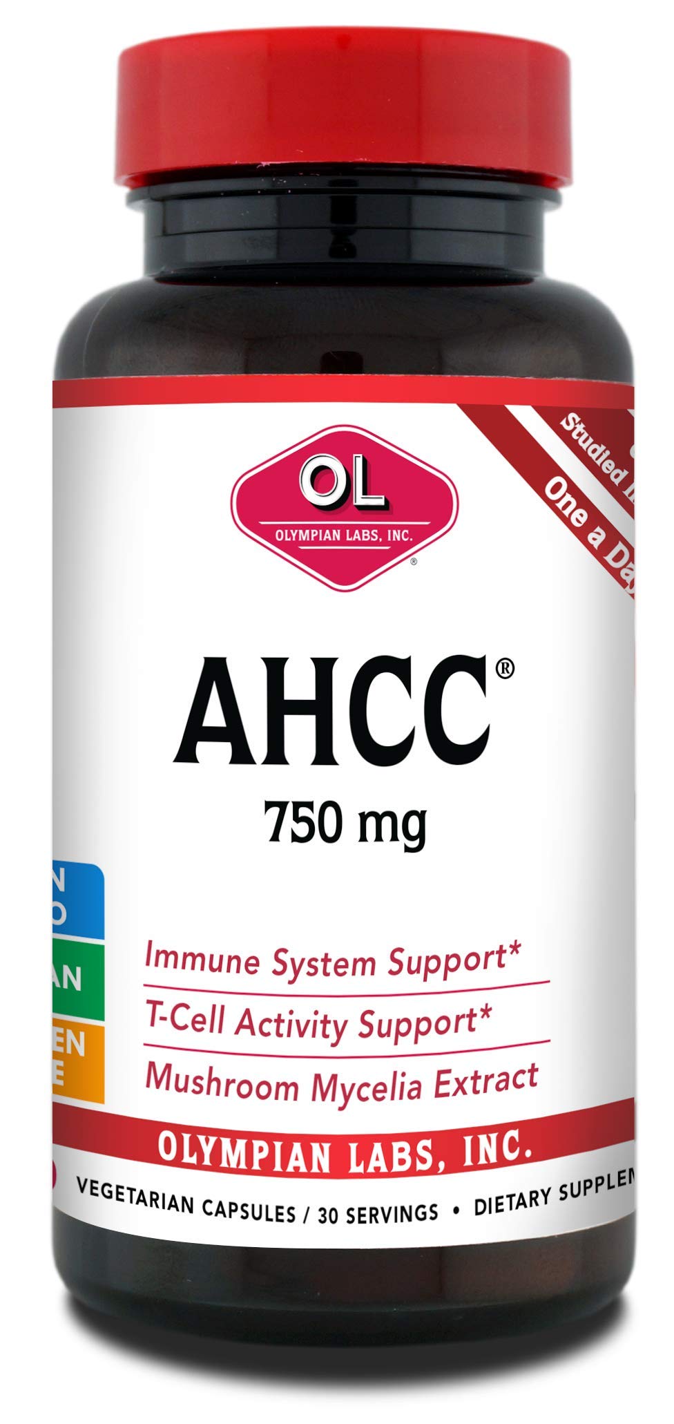 Algopix Similar Product 20 - Olympian Labs Premium AHCC Supplement