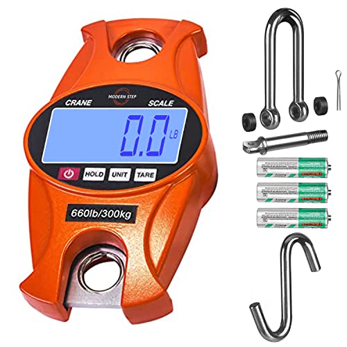 Algopix Similar Product 8 - Digital Hanging Scale 660 LB 300 KG