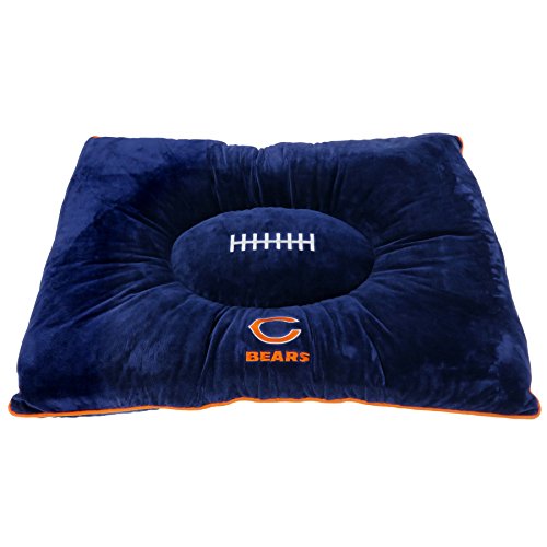 Algopix Similar Product 9 - NFL PET Bed  Chicago Bears Soft  Cozy