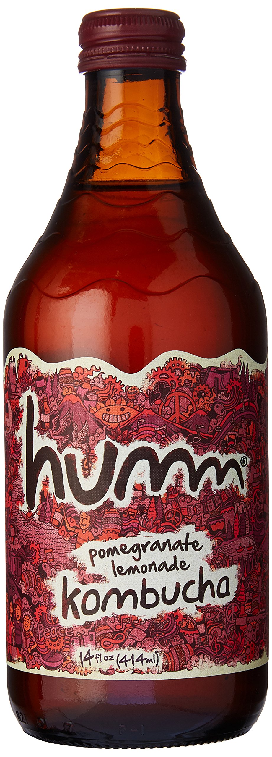Algopix Similar Product 20 - Humm Kombucha Pomegranate Lemonade 14
