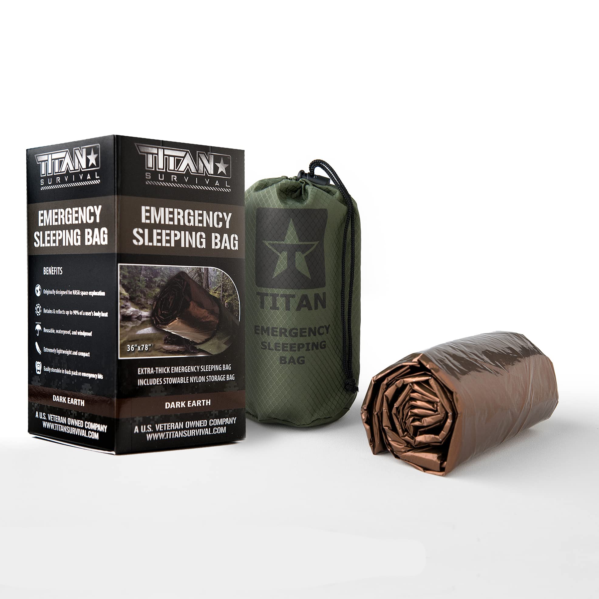 Algopix Similar Product 8 - TITANSurvival Emergency Sleeping Bags