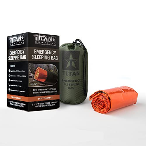 Algopix Similar Product 16 - TITANSurvival Emergency Sleeping Bags