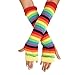Algopix Similar Product 19 - Pride Rainbow Stripes Arm Warmers