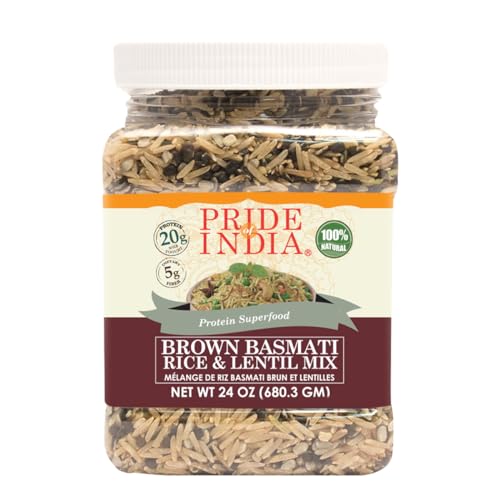 Algopix Similar Product 4 - Pride Of India  Indian Brown Basmati