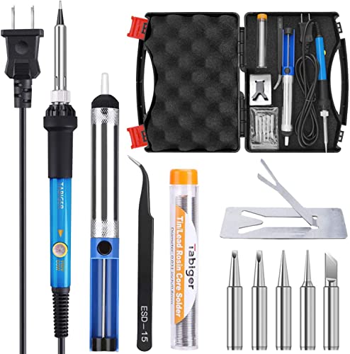 Algopix Similar Product 18 - Soldering Iron Kit Electronics 60W