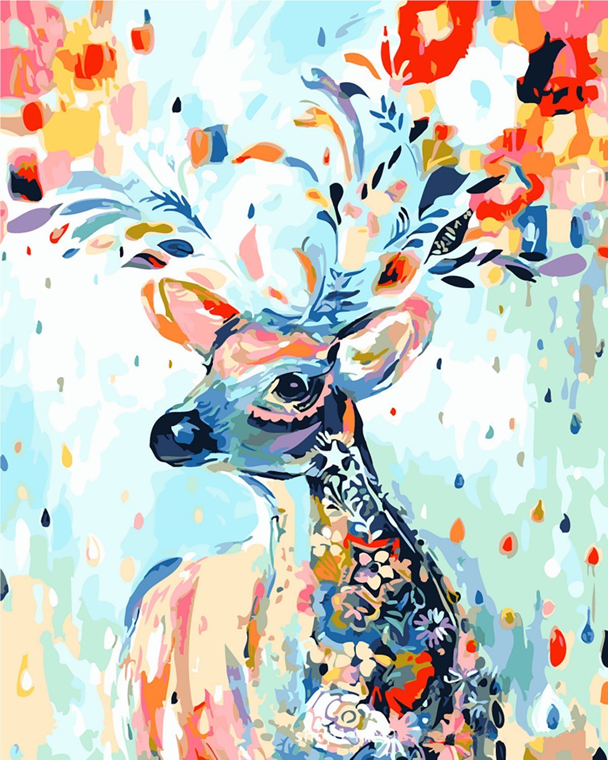 Algopix Similar Product 3 - Framless Diy Oil Painting Paint by
