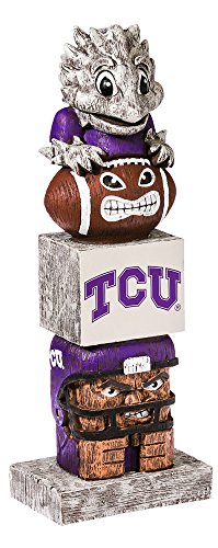 Algopix Similar Product 14 - Evergreen NCAA TCU Horned Frogs Tiki