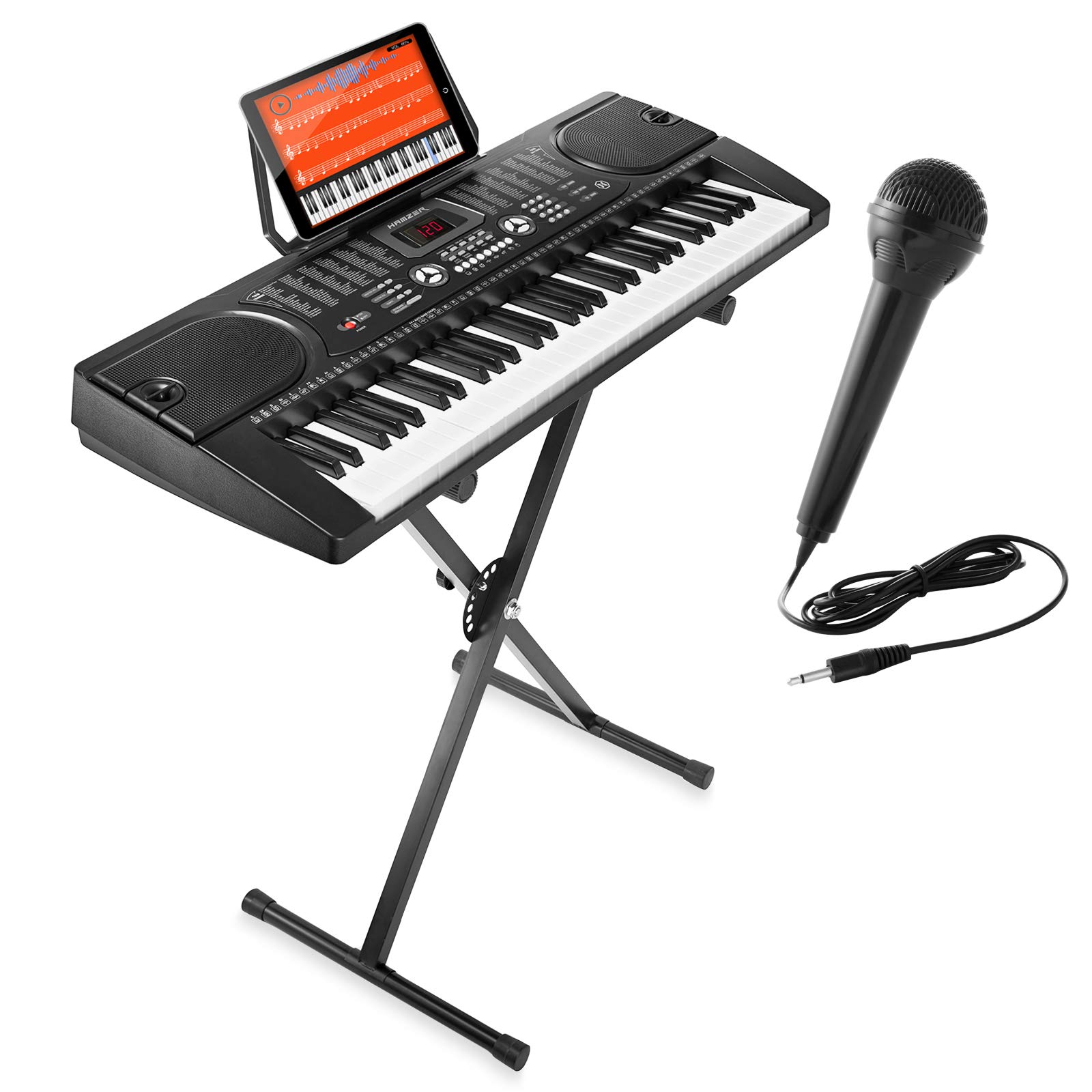 Algopix Similar Product 15 - Hamzer 61Key Electronic Piano Electric