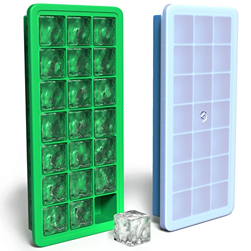 Algopix Similar Product 14 - Vremi Silicone Ice Cube Trays with
