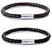Algopix Similar Product 2 - FIBO STEEL 2PCS Stainless Steel Braided