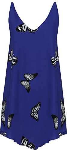 Algopix Similar Product 16 - WearAll Womens Chiffon Butterfly Print