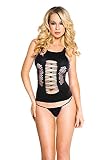 Algopix Similar Product 8 - Music Legs Womens Open Center Strap