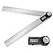 Algopix Similar Product 18 - Stainless Steel Digital Angle Ruler