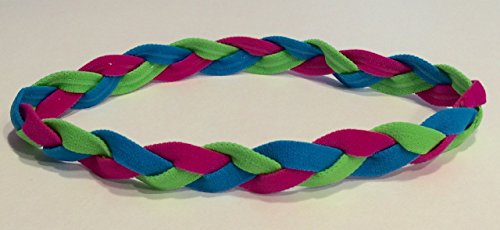 Algopix Similar Product 6 - Fabulici Pink Green Turquoise Braided