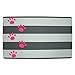 Algopix Similar Product 8 - Petmate Gray Stripe Pink Paw Plastic