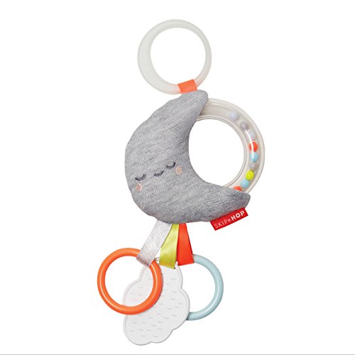 Algopix Similar Product 13 - Skip Hop Baby Rattle Silver Lining