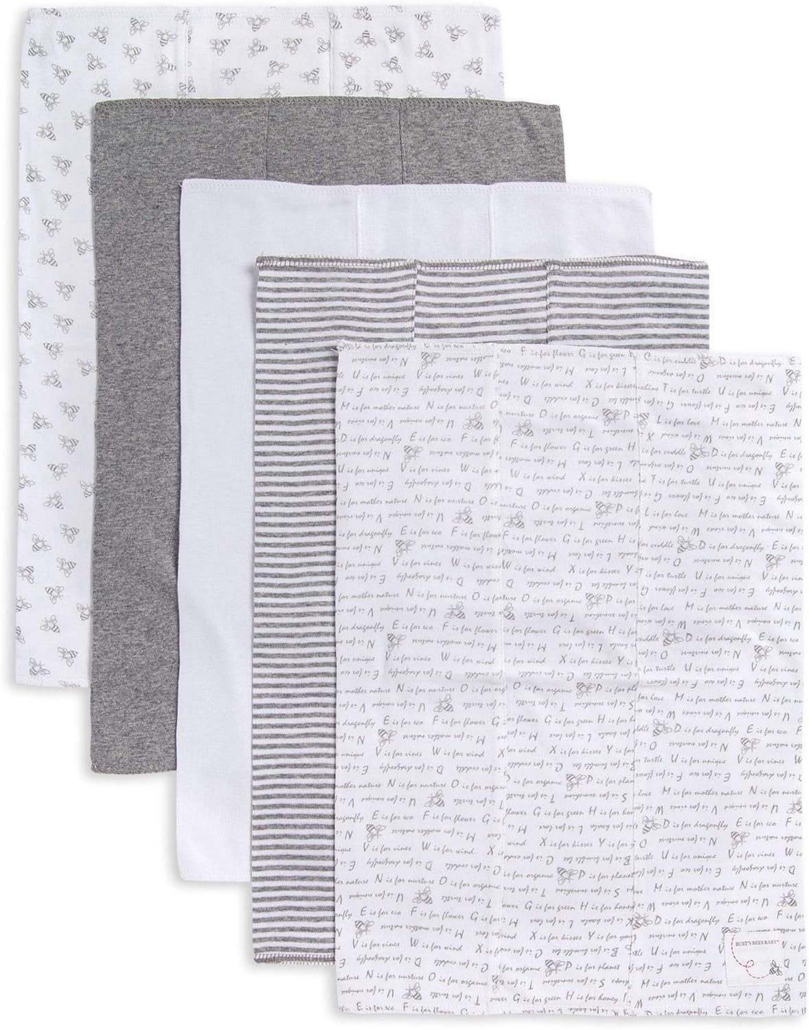 Algopix Similar Product 20 - Burts Bees Baby Infant Burp Cloths