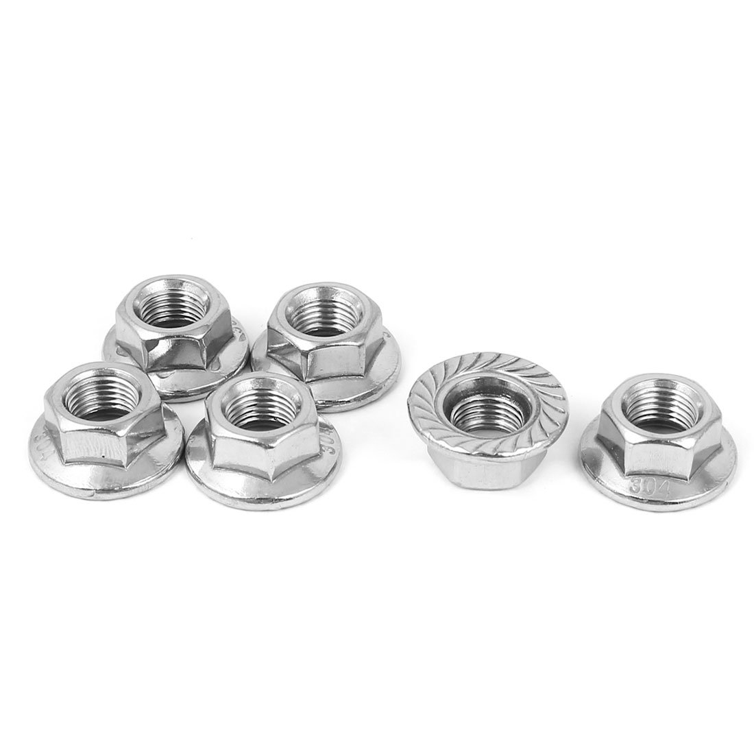 Algopix Similar Product 17 - uxcell a16033100ux0384 Flange Nut