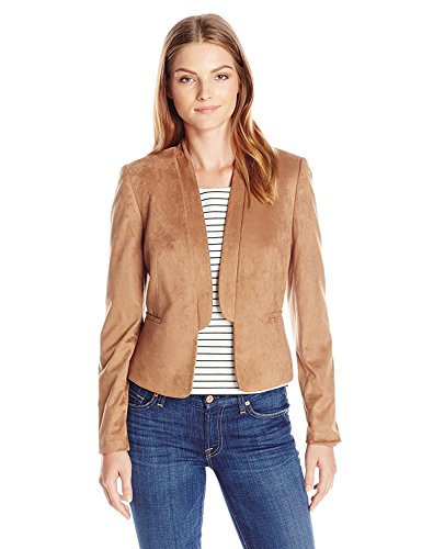 Algopix Similar Product 7 - NINE WEST Womens Faux Suede Shawl