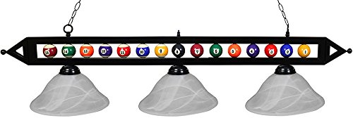 Algopix Similar Product 20 - Ozone Black Pool Table Light Billiard