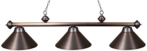 Algopix Similar Product 9 - Ozone Bronze Pool Table Light