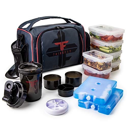 Algopix Similar Product 10 - ThinkFit Insulated Meal Prep Lunch Box