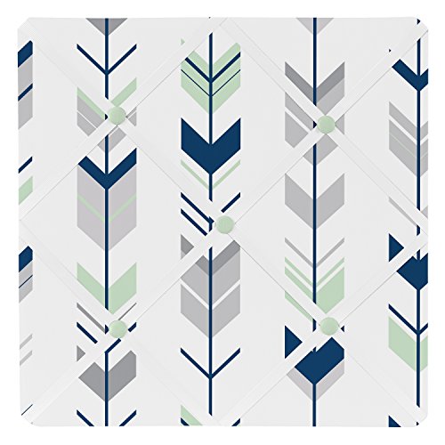 Algopix Similar Product 20 - Sweet Jojo Designs Grey Navy and Mint