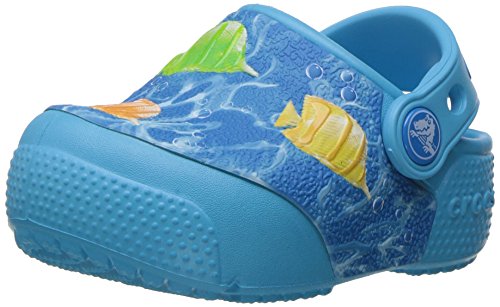 Algopix Similar Product 13 - crocs Kids Crocsfunlab Lights Fish