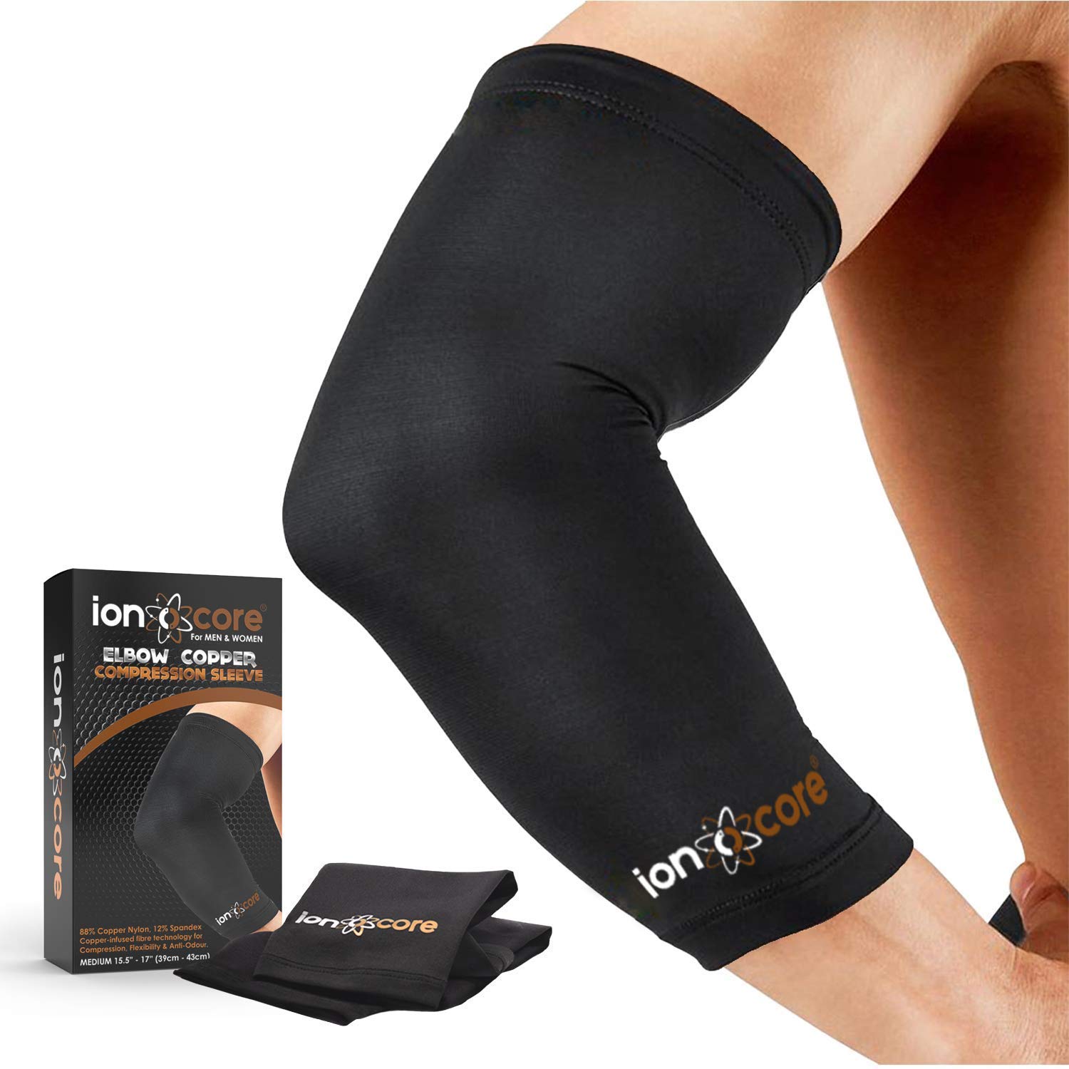 Algopix Similar Product 14 - ionocore Elbow Supports Sleeve with