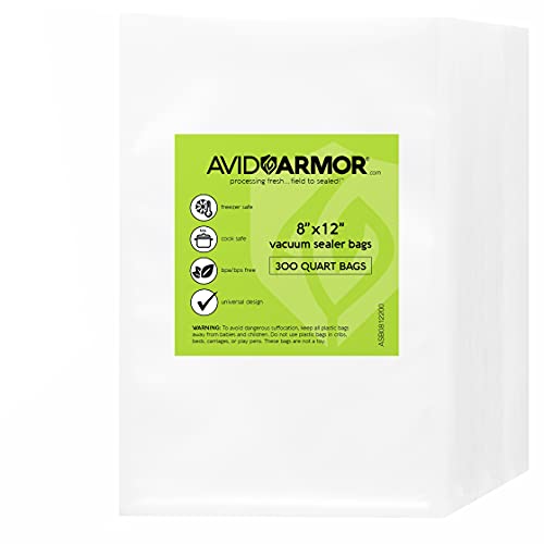 Algopix Similar Product 10 - Vacuum Seal Bags Quart Size 8x12 Inch