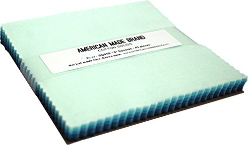 Algopix Similar Product 7 - American Made Brand Cotton Solids Blues