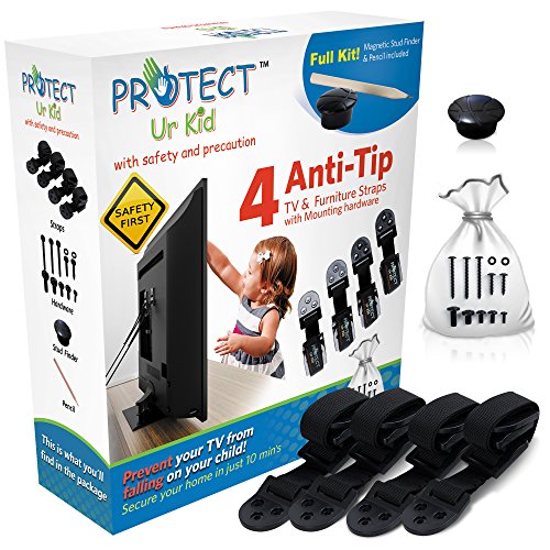 Algopix Similar Product 7 - Anti Tip Furniture Anchor TV Straps
