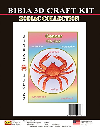 Algopix Similar Product 16 - BIBIA 3D Craft KIT Zodiac Collection