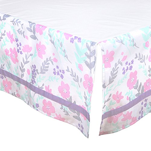 Algopix Similar Product 13 - Purple Pink and Mint Floral Tailored