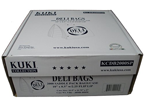 Algopix Similar Product 15 - Kuki Collection Deli Bags - Case of 2000
